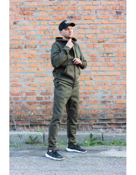 Мужской спортивный костюм "Baza" флис Khaki