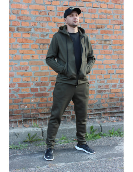 Мужской спортивный костюм "Baza" флис Khaki