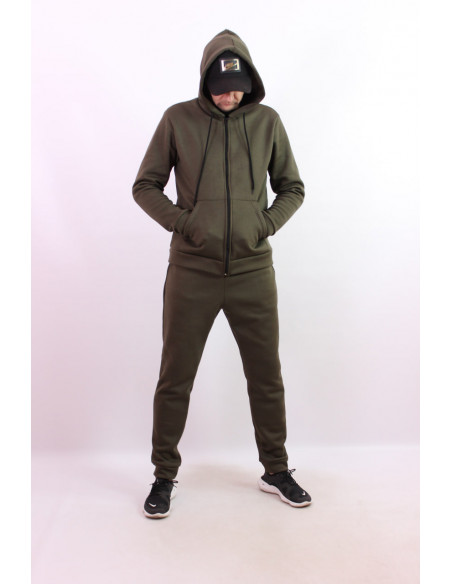 Мужской спортивный костюм "Baza" флис Khaki