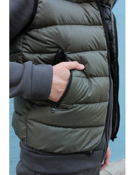 Мужской жилет-безрукавка Sport Khaki
