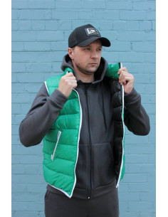 Мужской жилет-безрукавка Sport Green Пух 2