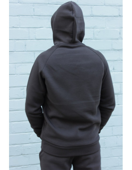 Мужской спортивный костюм Reglan трехнитка на флисе черный
