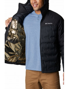 Мужской пуховик Columbia Grand Trek II Down Hooded Jacket WM5083-010 2