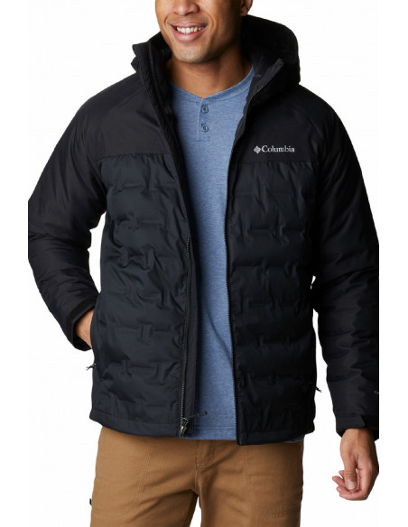 Мужской пуховик Columbia Grand Trek II Down Hooded Jacket WM5083-010