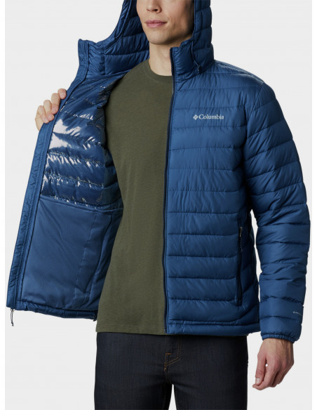 Мужская куртка Columbia Powder Lite Hooded Jacket WO1151-452