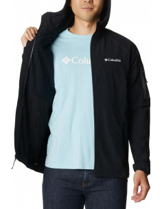 Мужская ветровка Columbia Tall Heights Hooded Softshell XO5190-011 2