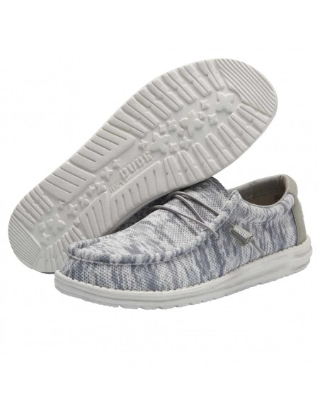 Мужские мокасины Hey Dude Wally Sox Artic Camo 110357029