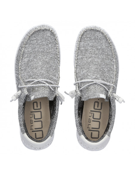 Мужские мокасины Hey Dude Wally Sox Bright White 110350155