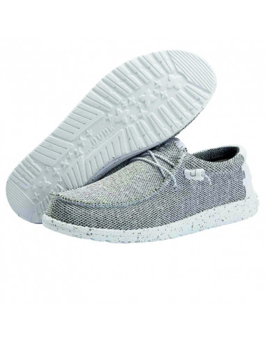 Мужские мокасины Hey Dude Wally Sox Bright White 110350155