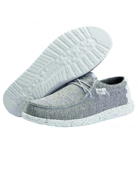 Мужские мокасины Hey Dude Wally Sox Bright White 110350155