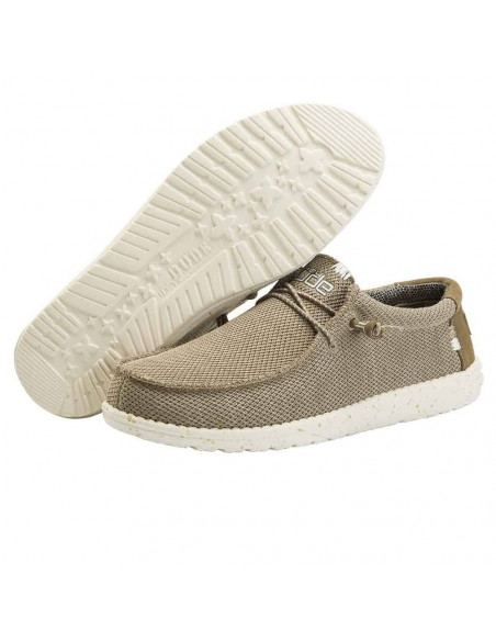Мужские мокасины Hey Dude Wally Sox Sand 110350504