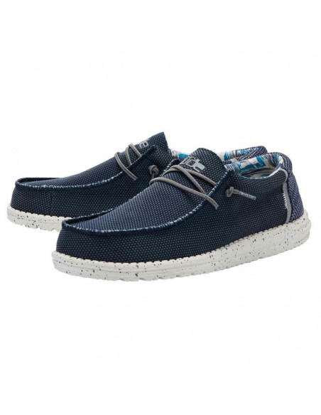 Мужские мокасины Hey Dude Wally Sox Kite Navy 110062545