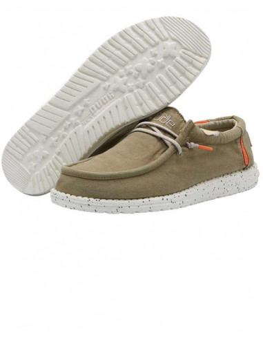 Мужские мокасины Hey Dude Wally Washed Kalamata 111528330