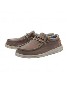 Мужские мокасины Hey Dude Wally Washed Walnut 111520551 2