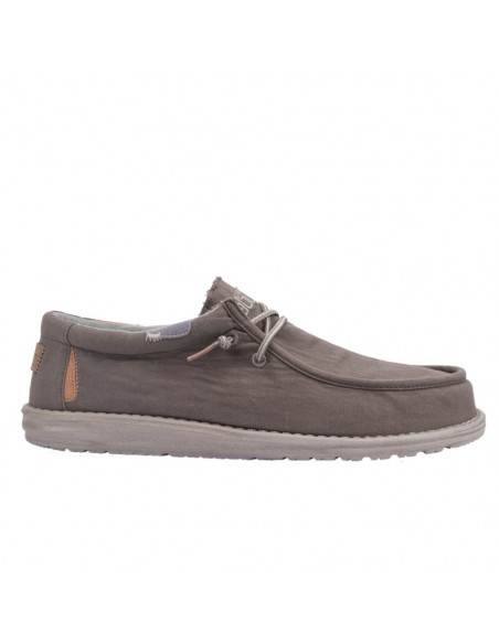 Мужские мокасины Hey Dude Wally Washed Walnut 111520551
