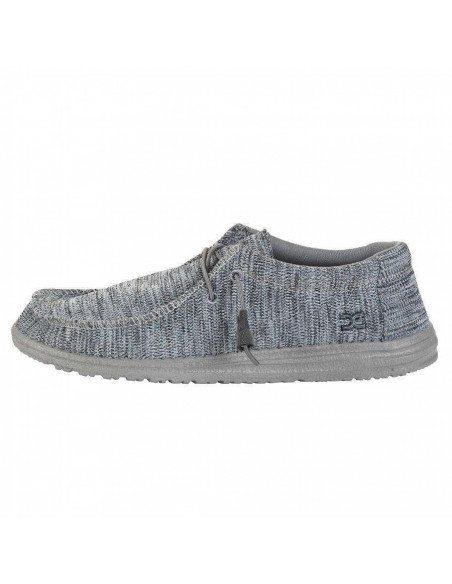 Мужские мокасины Hey Dude Wally Sox Grey 111033000