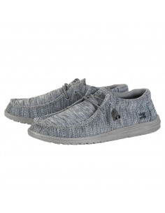 Мужские мокасины Hey Dude Wally Sox Grey 111033000 2