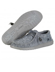 Мужские мокасины Hey Dude Wally Sox Grey 111033000