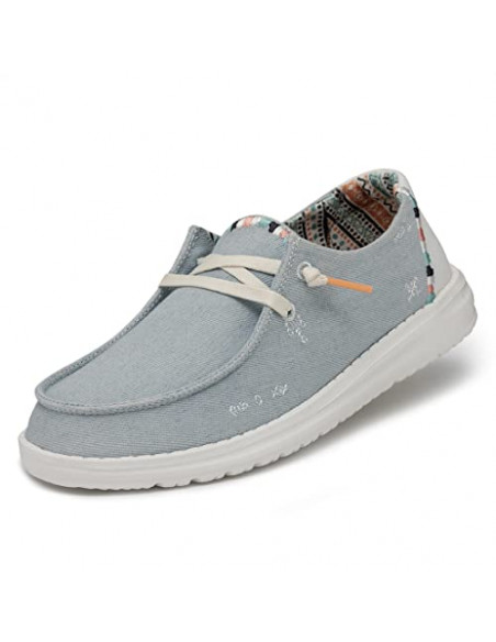 Мокасины женские Hey Dude Wendy BOHO Light Denim 121412412