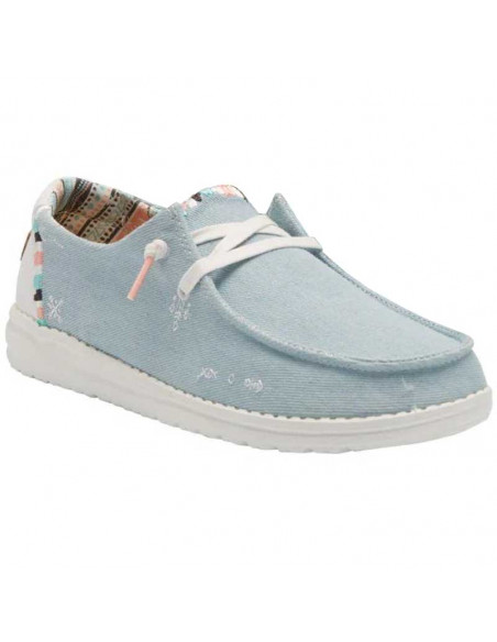 Мокасины женские Hey Dude Wendy BOHO Light Denim 121412412