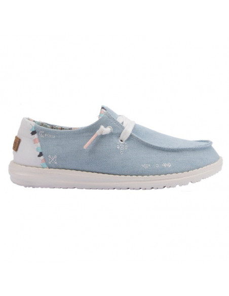 Мокасины женские Hey Dude Wendy BOHO Light Denim 121412412
