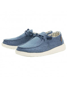 Мокасины женские Hey Dude Wendy Sparkling Blue 121410711 2