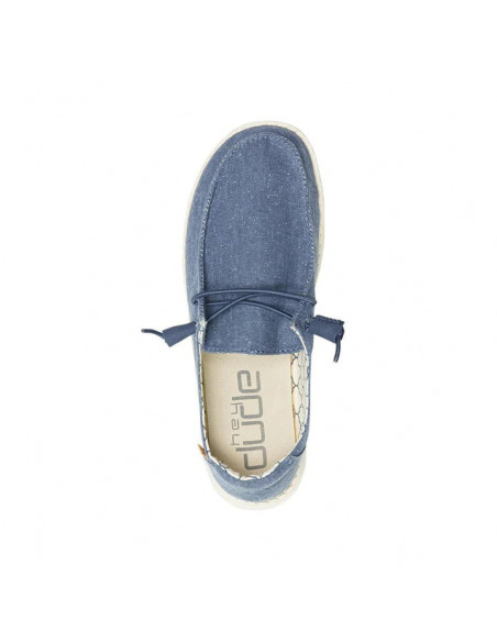 Мокасины женские Hey Dude Wendy Sparkling Blue 121410711