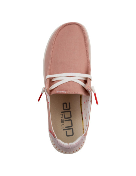 Мокасины женские Hey Dude Wendy Rise Chambray Rose 121412412