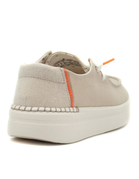 Мокасины женские Hey Dude Wendy Rise Chambray Sandshell 121940407