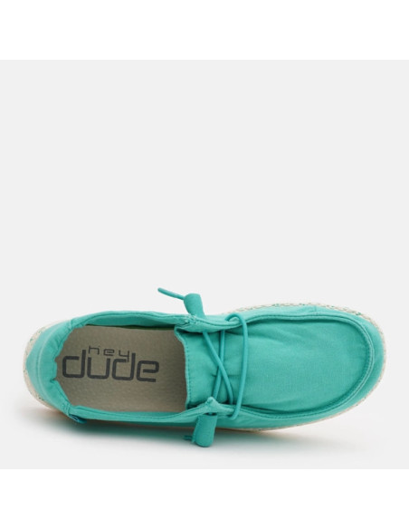 Мокасины женские Hey Dude Wendy Mint 121708306