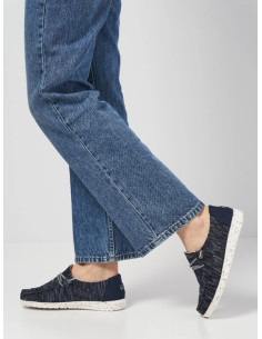 Мокасины женские Hey Dude Wendy Sox Navy 121922500 2
