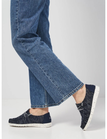 Мокасины женские Hey Dude Wendy Sox Navy 121922500