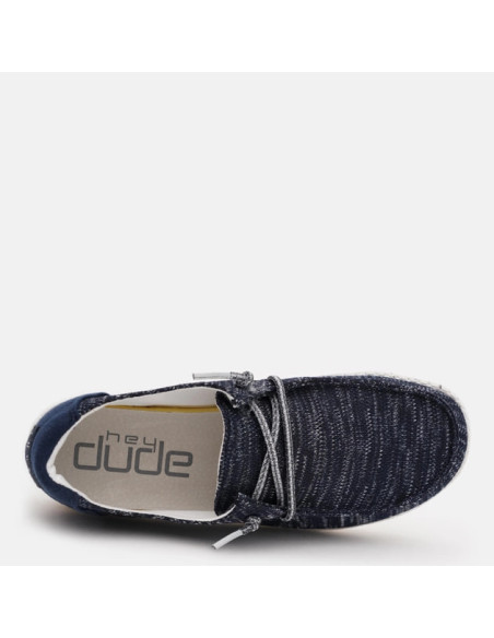 Мокасины женские Hey Dude Wendy Sox Navy 121922500