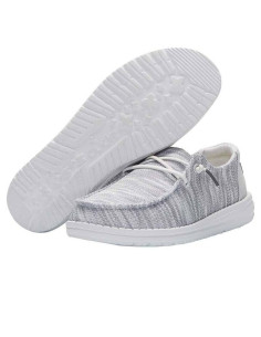 Мокасины женские Hey Dude Wendy Sox Glacier Grey 121922672
