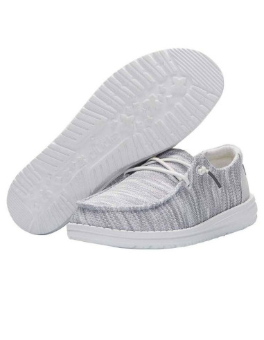 Мокасины женские Hey Dude Wendy Sox Glacier Grey 121922672