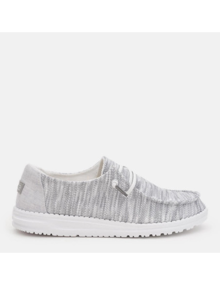 Мокасины женские Hey Dude Wendy Sox Glacier Grey 121922672