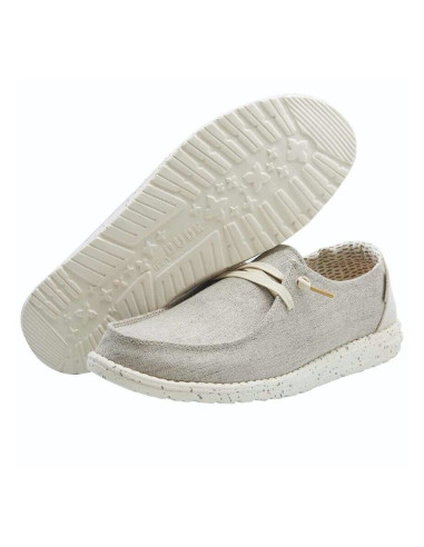 Мокасины женские Hey Dude Wendy Chambray Sparkling Beige 121410547