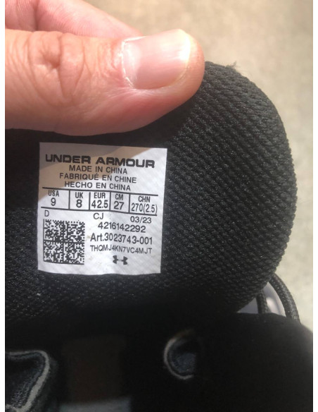 Мужские ботинки Under Armour Micro G Valsetz Boots 3023743-001