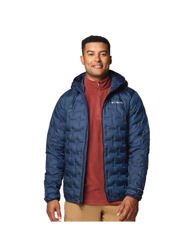 Мужской пуховик Columbia Omni-Heat Delta Ridge II Down Hooded Jacket WO6610-464