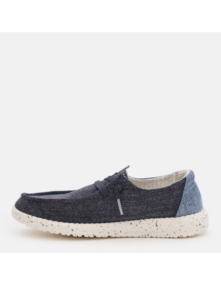 Мокасины женские Hey Dude Wendy Chambray Sparkling Blue 121412666