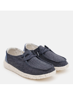 Мокасины женские Hey Dude Wendy Chambray Sparkling Blue 121412666 2
