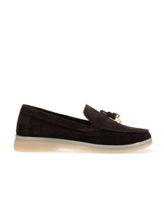 Женские лоферы Loro Piana Brown