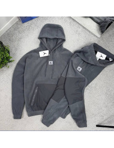 Мужской спортивный костюм Jordan Flight Pollar Fleece Grey