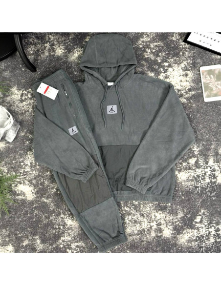Мужской спортивный костюм Jordan Flight Pollar Fleece Grey