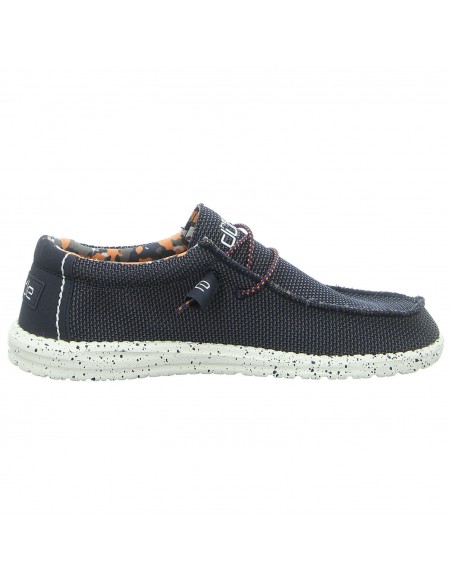 Мужские мокасины Hey Dude Wally Sox Blue Multi 110352611