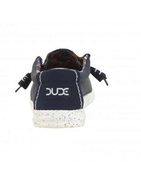 Мужские мокасины Hey Dude Wally Sox Blue Multi 110352611