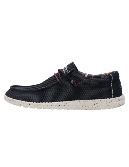 Мужские мокасины Hey Dude Wally Sox Blue Multi 110352611