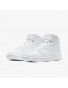Air Jordan 1 Mid White 554724-130 2