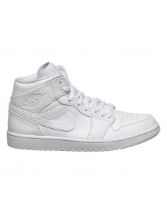 Air Jordan 1 Mid White 554724-130