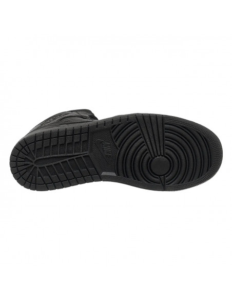 Air Jordan 1 Mid Triple Black 554724-091